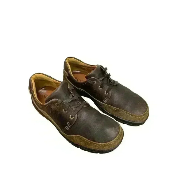 ECCO Men’s Brown Suede/Leather Receptor Comfort Walking Shoe Ero Size 43 US 10 - Picture 10 of 10